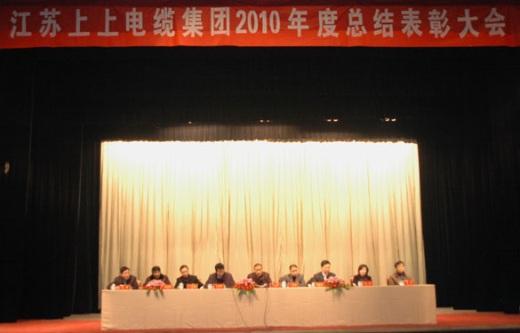 8188cc威尼斯盛大召开2010年度总结表扬大会