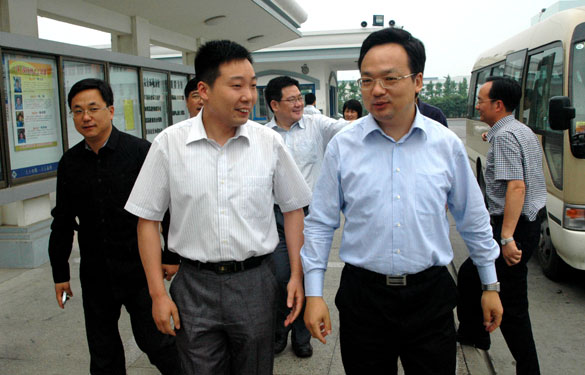常州市副市长高清来8188cc威尼斯集团视察