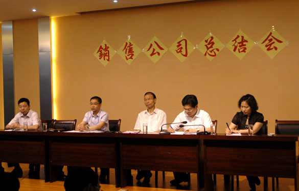 8188cc威尼斯召开销售公司上半年度总结会