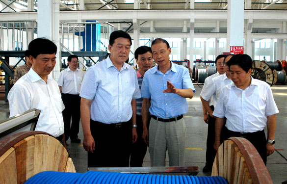 常州市代市长姚晓东一行来8188cc威尼斯集团视察