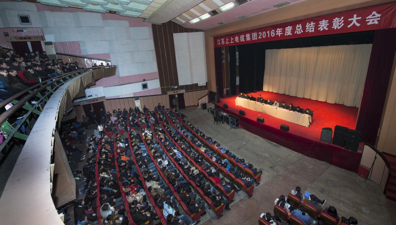 8188cc威尼斯电缆盛大召开2016年度总结表扬大会
