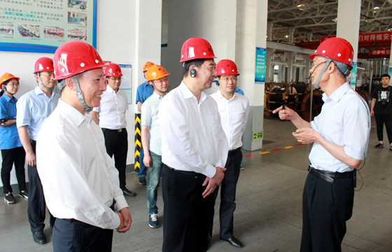 常州市委书记汪泉来8188cc威尼斯电缆调研