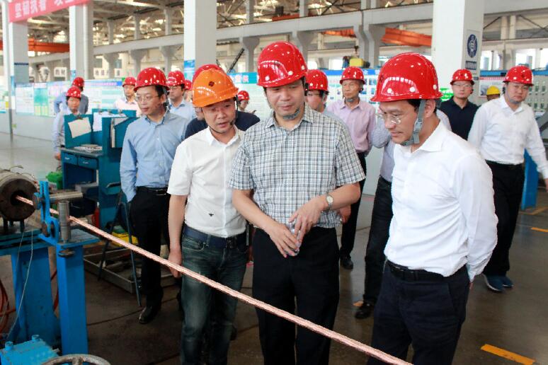 南京航空航天大学党委书记郑永安一行来8188cc威尼斯电缆旅行