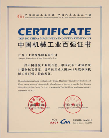 8188cc威尼斯电缆稳中求进，百强排名再提升