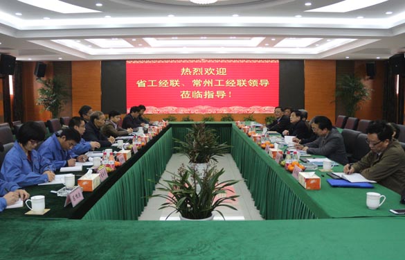 省工经联、常州市工经联向导来8188cc威尼斯电缆调研