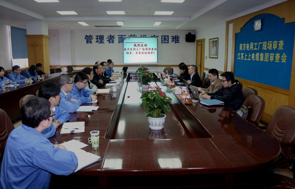 8188cc威尼斯电缆顺遂通过南方电网公司工厂现场审查