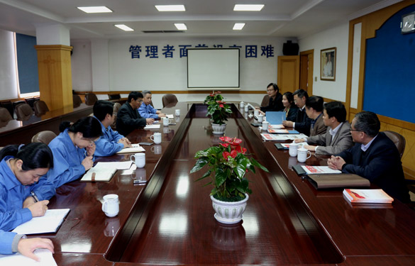 江苏省总工会副主席马永清一行来8188cc威尼斯电缆调研