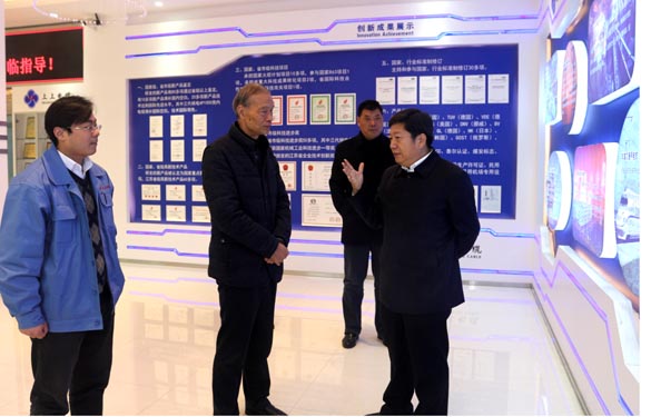 国家质检总局质量治理司司长黄国梁一行来8188cc威尼斯电缆调研