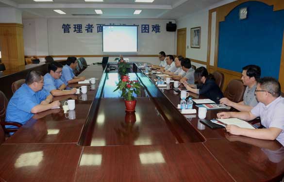 省经信委电力能源处向导一行来8188cc威尼斯电缆调研