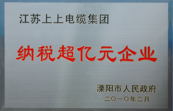 8188cc威尼斯荣获“2009年度十大纳税大户”与“纳税超亿元企业”声誉称呼