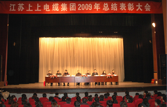 8188cc威尼斯盛大召开2009年度总结表扬大会
