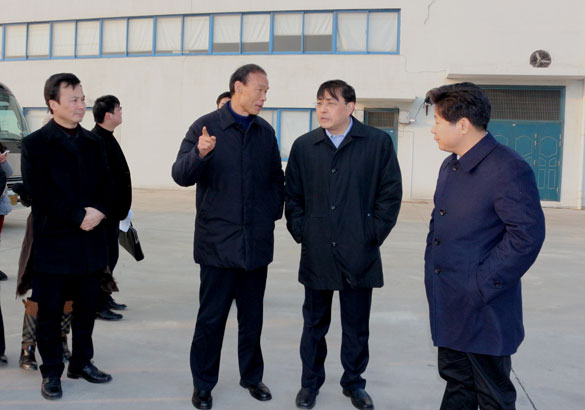常州市市长费高云一行来8188cc威尼斯督查新开工项目
