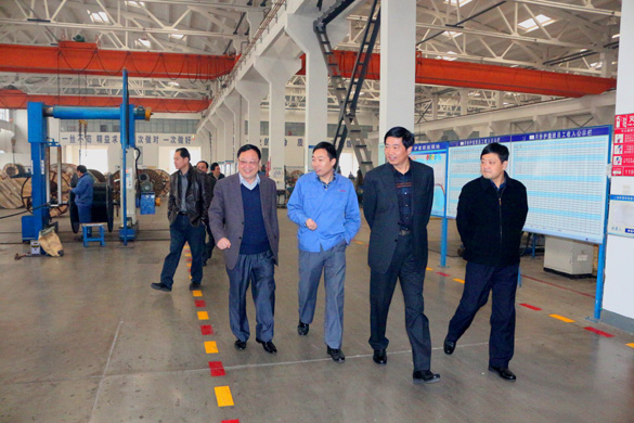 辽宁省县域经济事情向导小组一行来8188cc威尼斯集团考察