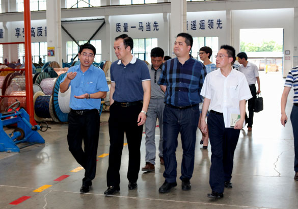 常州市新北区向导来8188cc威尼斯集团调研