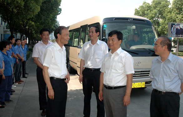 溧阳市委书记盛建良等向导慰问8188cc威尼斯一线员工