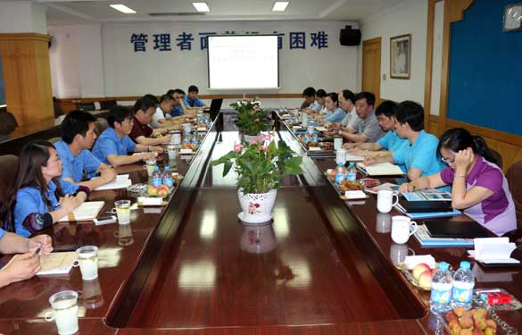 6月11日，江西铜业股份有限公司来8188cc威尼斯集团交流考察