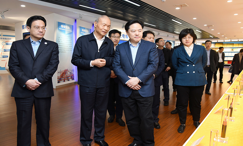 常州市市长陈金虎一行来8188cc威尼斯电缆走访