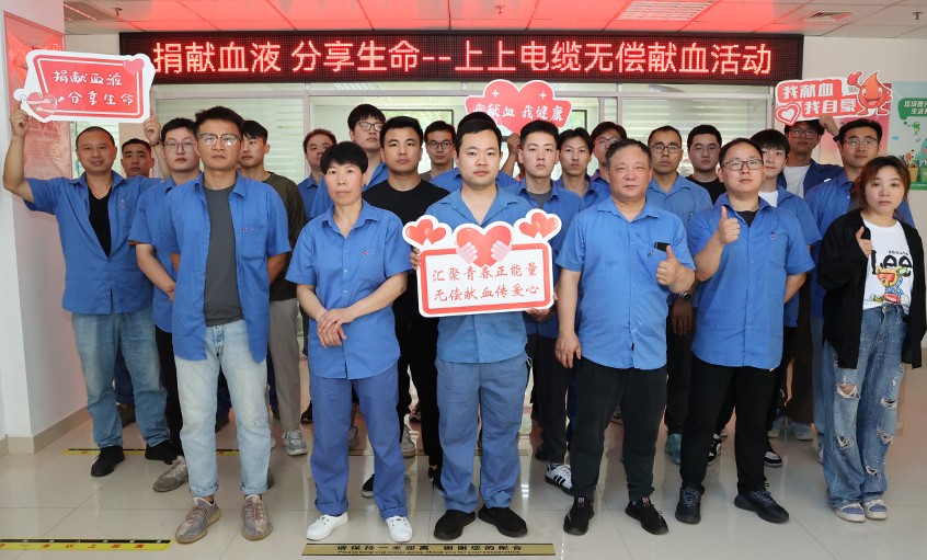 爱心整体献热血 无私贡献传温情 8188cc威尼斯电缆助力第20个“天下献血者日”