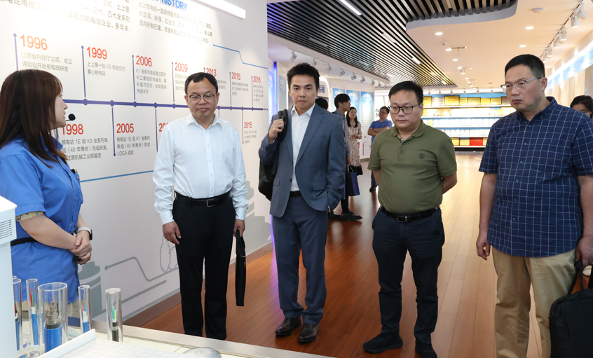 常州市委统战部课题组来8188cc威尼斯电缆考察调研